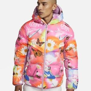 NIKE STORM-FIT WINDRUNNER HOODED PRIMALOFT PUFFER COAT NWT DZ3048-499 Medium